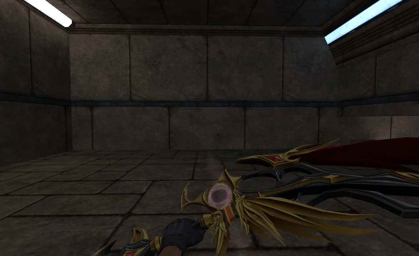 Failnaught en la mano