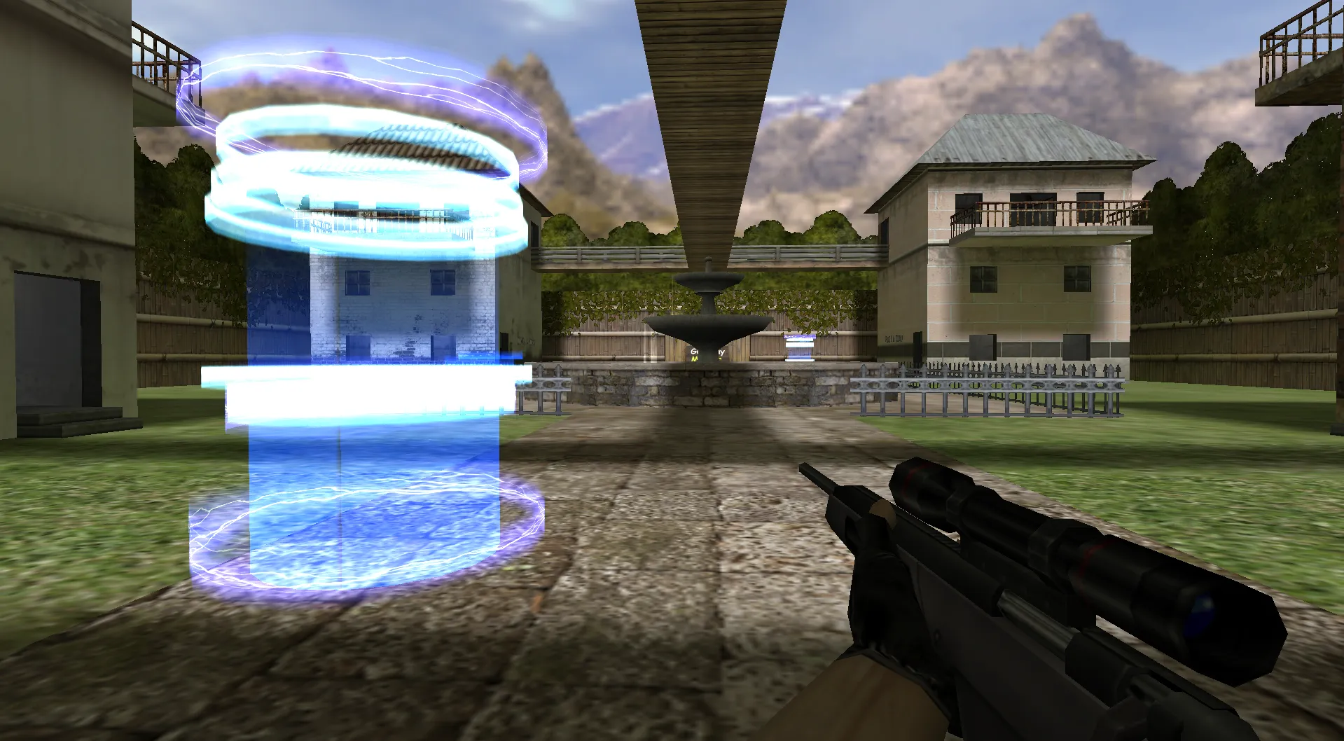 Vista de un portal creado